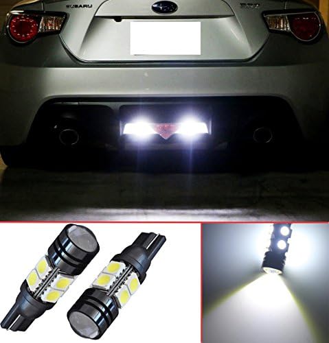 LED Lights for Nissan Maxima Xenon White LED T15 912 921 906 Projector LED Reverse Light Bulbs (2 pieces)