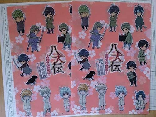 Amazon 八犬伝 東方八犬異聞 おいでませ 古那屋inパシフィコ横浜 来場者特典 2枚セット クリアファイル 2136 アニメ 萌えグッズ 通販
