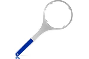 PIHIL SPBW-2 Heavy Duty Metal Water Filter Wrench - 6.25 Inch Whole House Water Filter Housing Wrench, Compatible with 3M-Cuno-Aqua Pure,Watts FH5000, FH10000 Series and Big Blue Water Housing