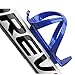 Basecamp Mountain Bike Bicycle Cycling Plastic Water Bottle Holder Cages Pack of 3 with 6 Screws Cycling Equipment Bike Accessories (Blue)