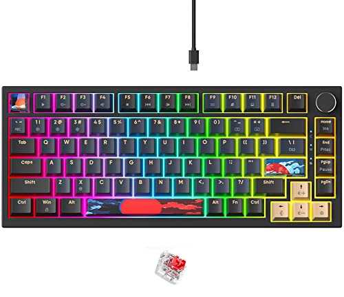 BlueSamurai 75% Wired Mechanical Gaming Keyboard