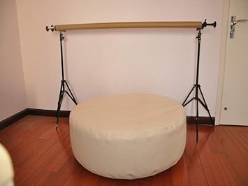 newborn baby posing beanbag