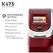 Keurig K475 Coffee Maker, Single Serve K-Cup Pod Coffee Brewer, Programmable Brewer, Vintage Red