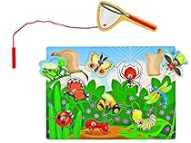 Melissa & Doug Magnetic Wooden Game - Bug-catching