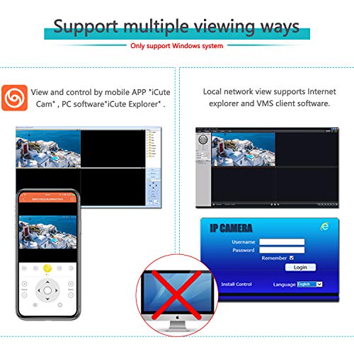 PoE Camera, Bioxo 30X Zoom Auto Tracking POE+ IP Camera, High Speed 492ft Night Vision Camera