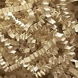 1/2 LB Crinkle Cut Paper Shred - Light Ivory
