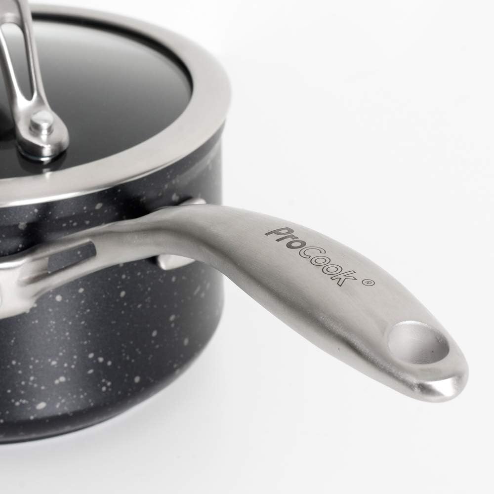 Induction Pans with CeramicReinforced Coating Toughened Glass Lids and