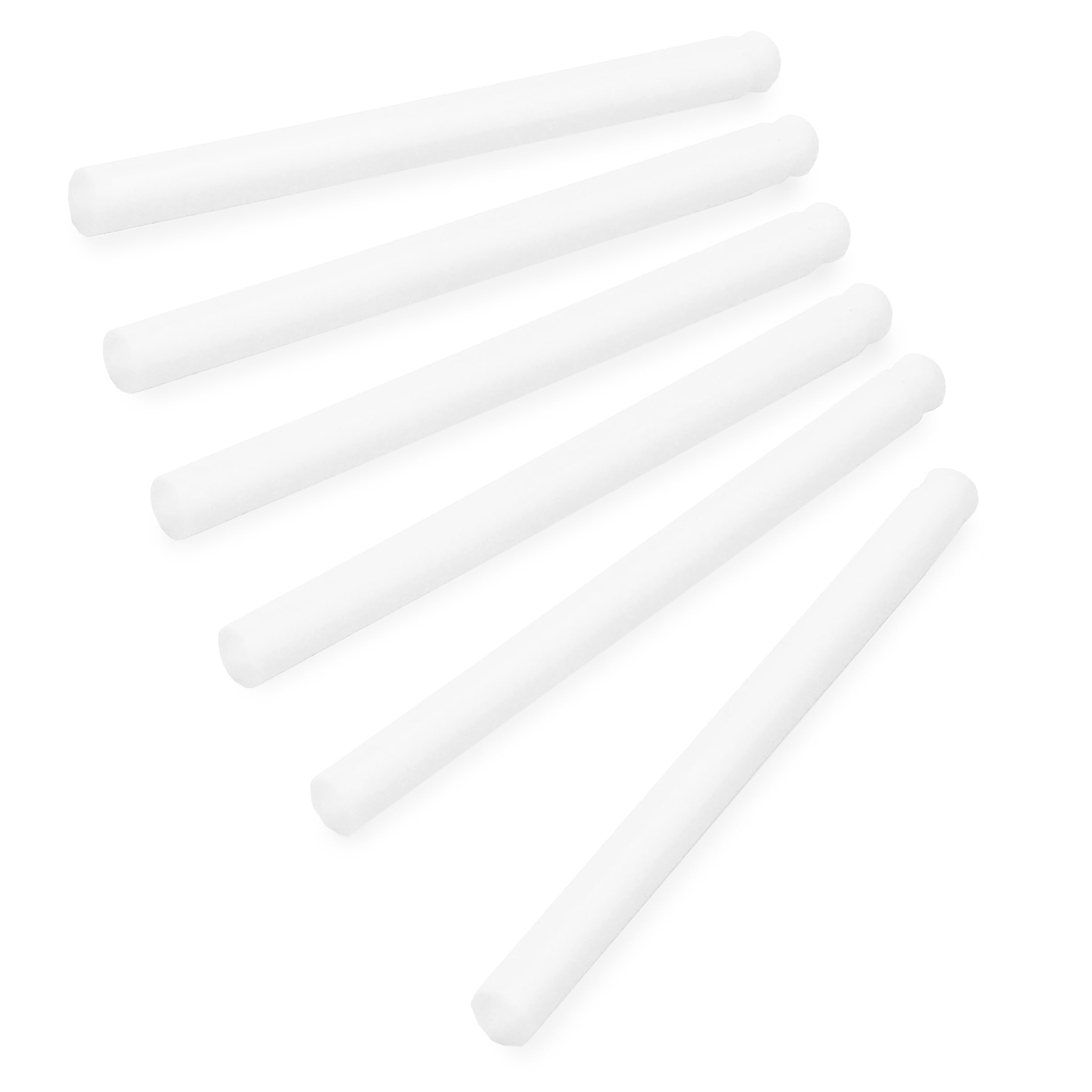Pentel Clic Stick Eraser Rubber Refills - White - Pack of 6