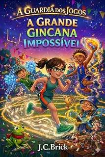 Livro A Grande Gincana Impossível: Uma aventura mágica cheia de desafios malucos e diversão (A Guardiã dos Jogos — Série infantil de aventura, magia e esportes para crianças Livro 4)
