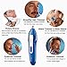Nose Hair Trimmer - 5 in 1 USB Rechargeable Men's Trimmer Personal Waterproof Electric Shaver Razor/Sideburns/Eyebrow/Body Hair Shaiver/Nose Ear Hair Trimmer for Men Facial Grooming Kit (Blue)