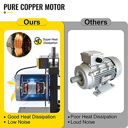 VEVOR Blade Grinder 1/2 HP Lawn Mower Blade Grinder 1700 RPM Variable