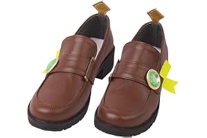 loveian Womens Genshin Impact Paimon Boots Shoes Halloween Cosplay Costume