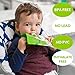 Reusable Food Pouch for Homemade Organic Baby Food Refillable Squeeze Pouches with Leak Proof Double Zipper BPA Free Self Standing Country Animals 6 Pack