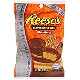 Sugar Free Mini Reeses Peanut Butter Cups 3 Ounce Theater Size Pack 1 Bag