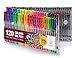 Positive Arts Gel Pen Set, 120-Unique Colors for Drawing, Includes Neon, Metallic, Glitter, Standard and Pastel Colors