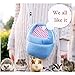 DETOP Pet Carrier Bag Hamster Portable Breathable Outgoing Bag for Small Pets Like Hedgehog,Sugar Glider and Squirrel etc(Large)