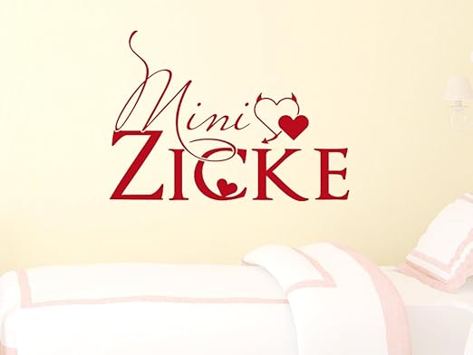 Grazdesign Wanddeko Madchenzimmer Mini Zicke Kinderzimmer Deko Madchen Turaufkleber Wandtattoo Kinderzimmer Madchen Fur Teenager Madchen 42x30cm 582 Bishop Purple Amazon De Kuche Haushalt