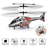 Remote Control Helicopter for Kids, GoStockÂ RC Helicopter Toy with Gyro and LED LightÂ 3.5 Channel Alloy Mini Helicopters, Indoor Helicopter with Remote Control for Adults