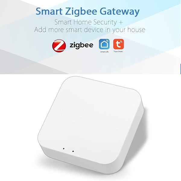 Tuya ZigBee Smart Gateway Hub Smart Home Bridge TuyaSmart Life App Control Remoto inalmbrico para Todos los Productos Inteligentes Tuya ZigBee 3 0