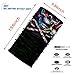 12-in-1 Magic Scarf，Skeleton Skull Flag Seamless Bandana, Face Mask,fishing mask, Thin Ski Mask, Neck Warmer Balaclava Bandana for Raves, Dust, Riding Bike, Motorcycle, Outdoor Activities (clown)