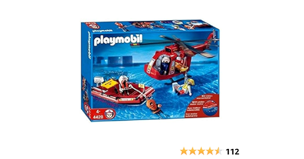 helicoptero playmobil amazon