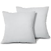 EDOW Pillow Inserts, Set Of 4, 18x18 Inch, Down Alternative Polyester, Machine Washable, Grey - View #7