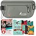 Travel Money Belt for Women or Men hidden passport and money Came With RFID Blocking Sleeves Set for Daily Use