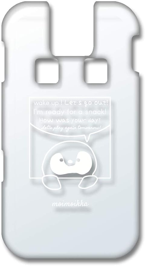 Amazon Moimoikka キッズケータイ Sh 03m クリア ハードケース ペンギン フキダシ ロゴ ぺんぎん シンプル おしゃれ オシャレ かわいい 可愛い 柄 カバー ジャケット スマートフォン スマホケース モイモイッカ Sslink ケース カバー 通販