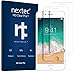 nextec iPhone 6,7,8 Screen Protector, (2 Pack), Apple iPhone 6, 6s, 6c, 7, 7s, 8, Tempered Glass Screen Protector (HD Clear Pro) iPhone 6,7,8 Glass Screen Protector (3D Touch/Case Compatible) Corning