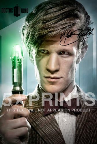 Doctor Who Matt Smith Signed PP Photo Poster Print 12x8" Dr Who