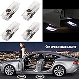 Excellent 4 Pieces of Car Door LED Logo Step Lights Welcome Lights Shadow Projector for BMW