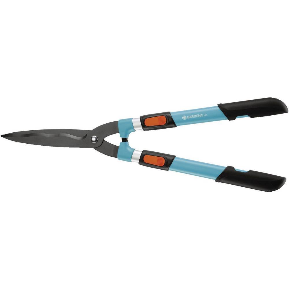 GARDENA Comfort Hedge Clippers 700 T: Precise telescopic garden shears for high bushes and hedges, 70-90 cm, extensible lever arms (394-20)
