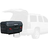 StowAway Max Hitch Cargo Box with Swingaway Frame | Black