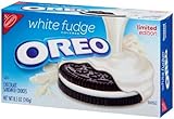 Nabisco, Oreo, White Fudge Covered, Limited Edition, 8.5oz Box (Pack of 4)