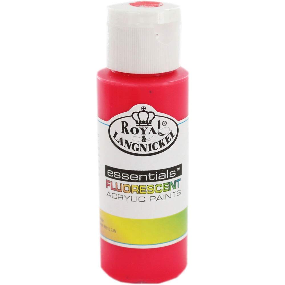 Royal & Langnickel Acrylic Paint - 59ml FLUORESCENT VIOLET RED PAINT