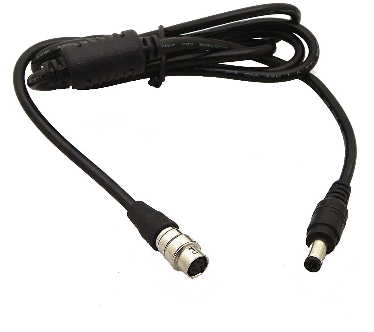 SZRMCC DC 5.5X 2.5mm to Hirose 6 Pin Female Camera Lens Power Cable for B4 2/3" Fujinon Canon Nikon Sony Panasonic Servo Lens (1m)