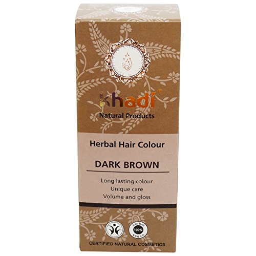 Khadi - herbal hair colour dark brown - long-lasting - …