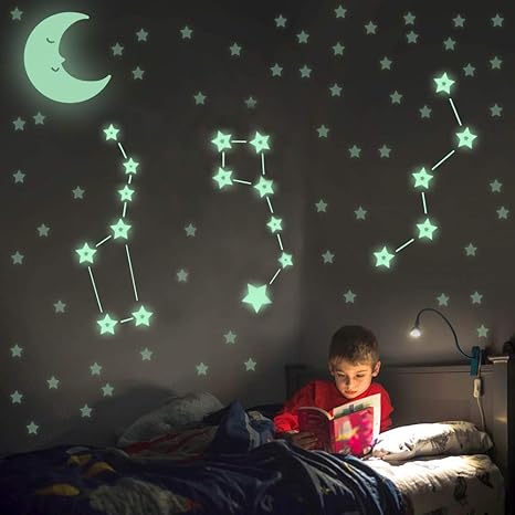 amazon estrellas fluorescentes