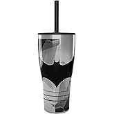 Tervis Traveler DC Comics Batman Lineage Triple Walled Insulated Tumbler Travel Cup Keeps Drinks Cold & Hot, 30oz - with Straw Lid, Stainless Steel