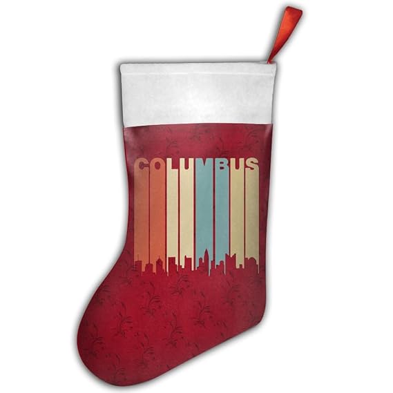 Amazon Com Ksschr Retro 1970s Columbus Ohio Cityscape Downtown