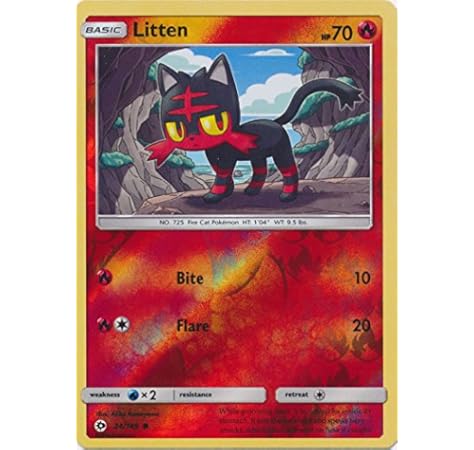 Pokemon Trading Card Game Mint Sun Moon Rare Rev Holo Pokemon Incineroar 26 149 Biencraft Com