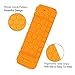Fintie Protective Case for Apple TV 4K/ HD Siri Remote (1st Gen) - Honey Comb Lightweight Anti Slip Shockproof Silicone Cover for Apple TV 4K 5th 4th Gen Siri Remote Controller, Orange
