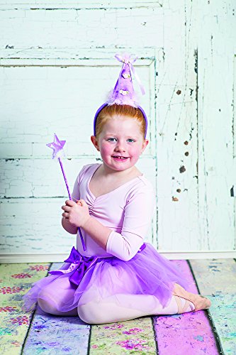 Purple Birthday Princess Wand, Headband & Tutu