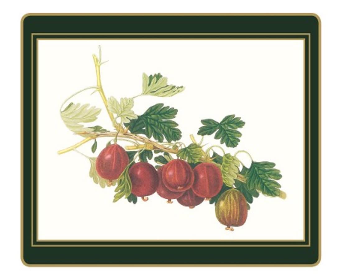 Lady Clare Hooker Fruits Placemats - Set of 6