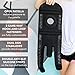 KARM Kids Knee Brace - Osgood Schlatter Knee Brace Youth for Kids, Sports, Pain, Arthritis, Patella, Meniscus Tear, MCL, ACL - Adjustable Compression Support for Child, Boys & Girls (Black)