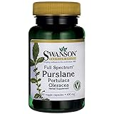 Swanson Full Spectrum Purslane 400 Milligrams 60 Veg Capsules