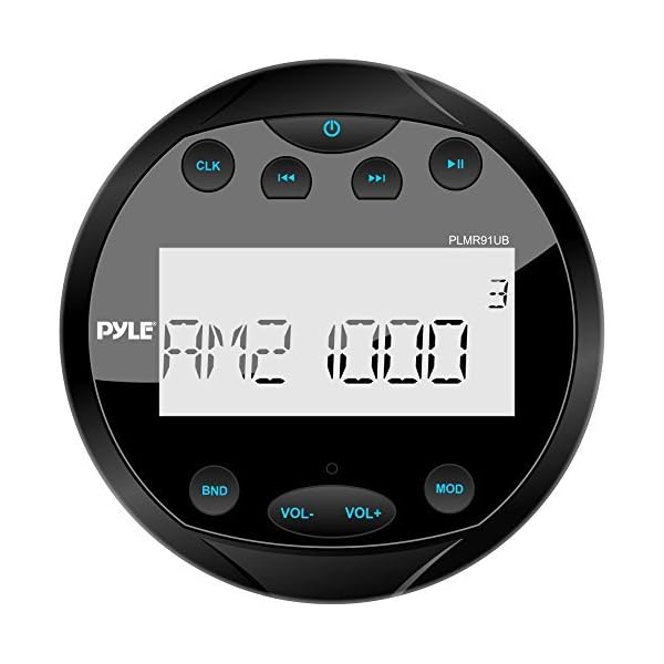 Pyle-Audio-Marine-Bluetooth-USB-AUX-Receiver-2-Pairs-65-Speakers