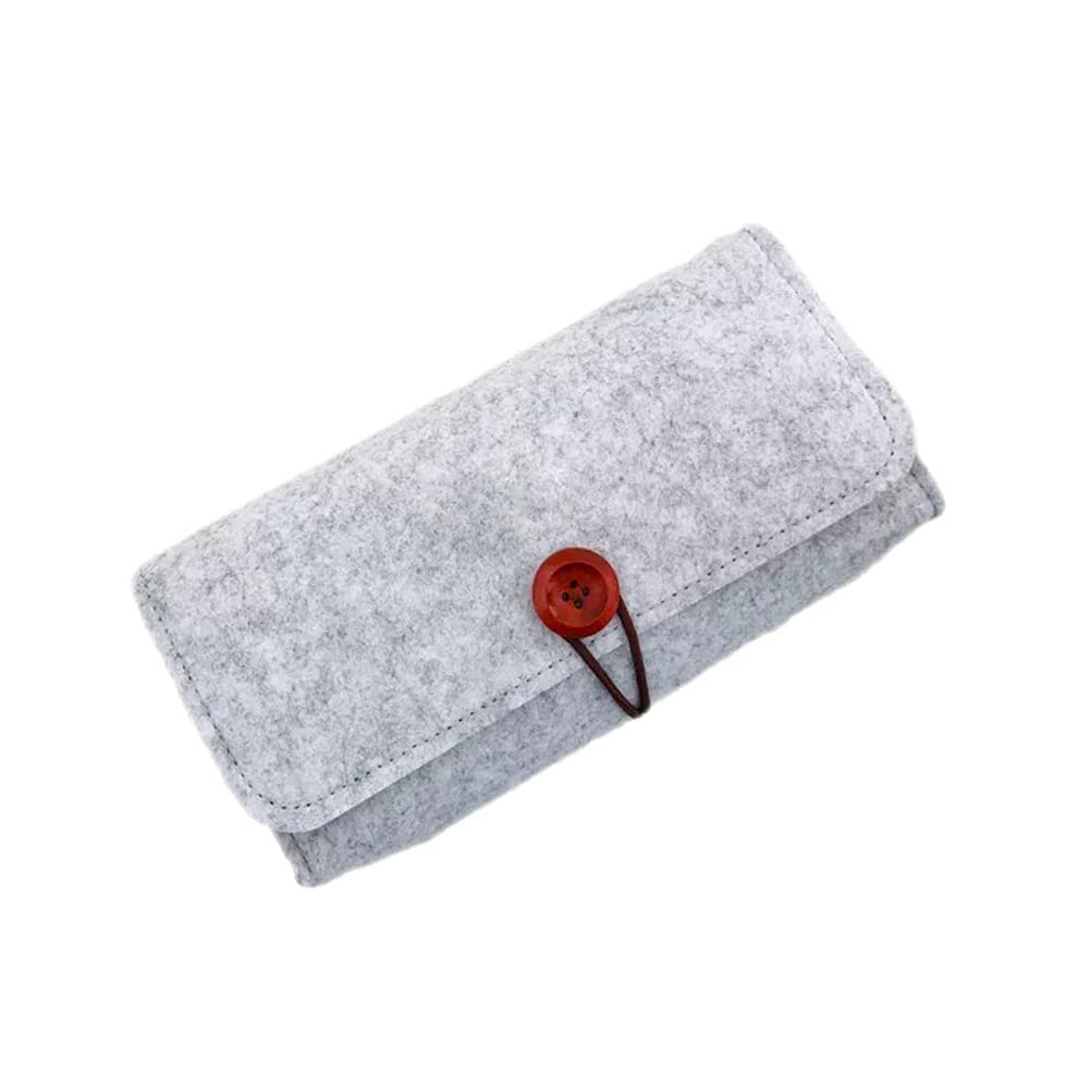 Voikoli Protective Case Laptop Sleeve Bag Compatible with ASUS ROG Ally 7" 120Hz Gaming Handheld (Gray Red)