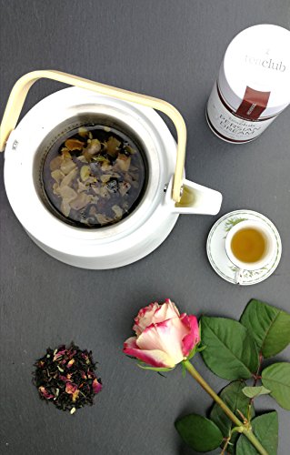Persian Dream Schwarzer Tee Lose 100g, Persische Schwarztee Mischung mit Kardamom Rosenblüten Saflorblüten, TeaClub Black Tea – Bild 7