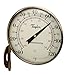 Taylor Heritage Metal Dial Thermometer, Easy to Read Numbers for Patio, Pool, and Indoor Areas, Bronze Trim, 4.25-Inch